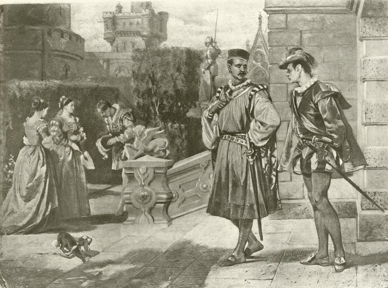 Othello. Act III, Scene III by Felix Octavius Carr Darley