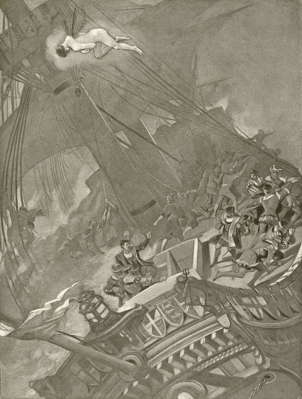 The Tempest. Act I, Scene I by Felix Octavius Carr Darley