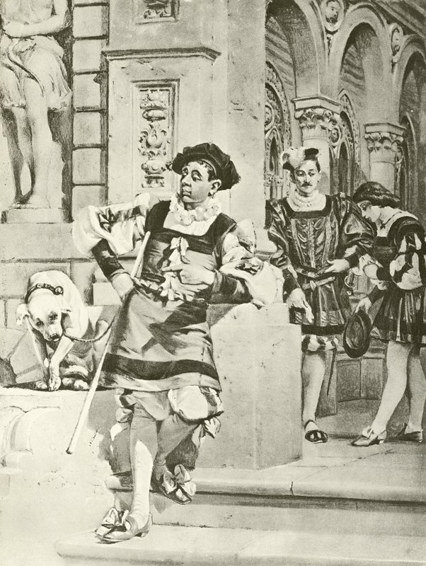 Two Gentlemen of Verona. Act IV, Scene IV by Felix Octavius Carr Darley