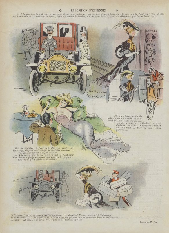 Illustration for Le Rire by Ferdinand Sigismund Bac