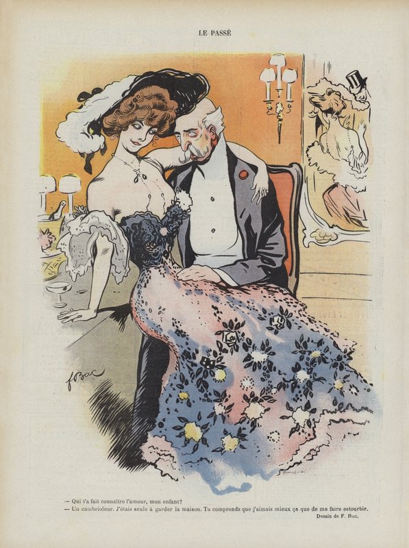 Illustration for Le Rire by Ferdinand Sigismund Bac