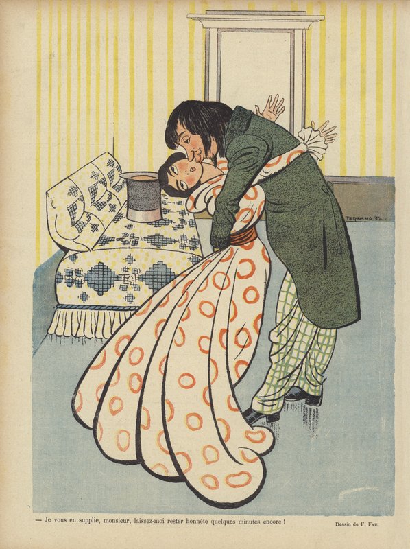 Illustration for Le Rire by Fernand Fau