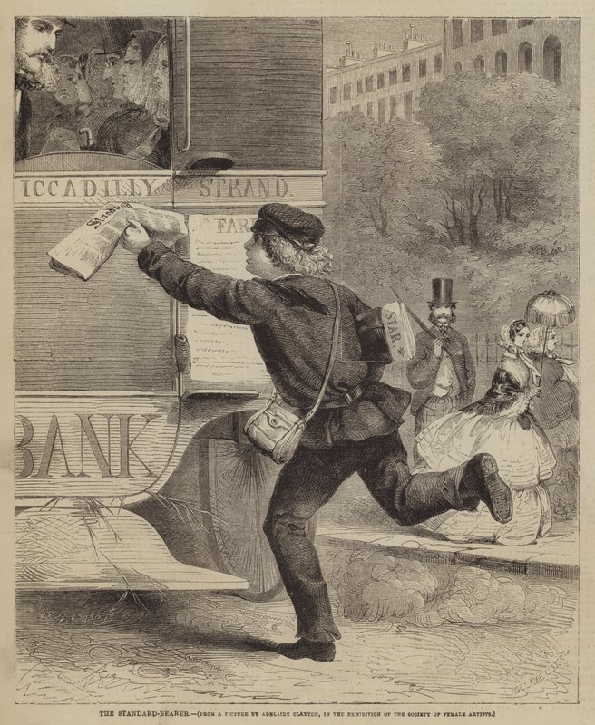 The Standard-Bearer by Florence Claxton