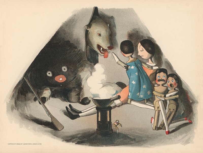 Illustration for The Golliwogg