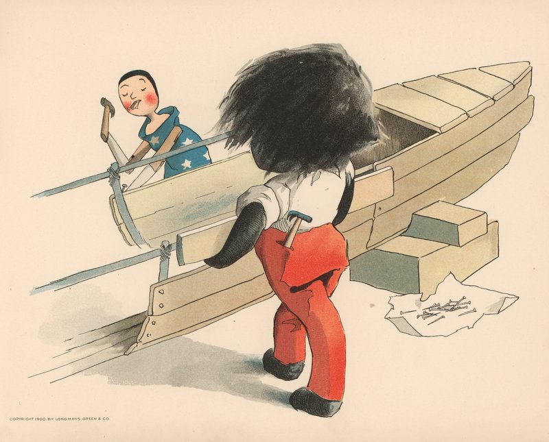 Illustration for The Golliwogg