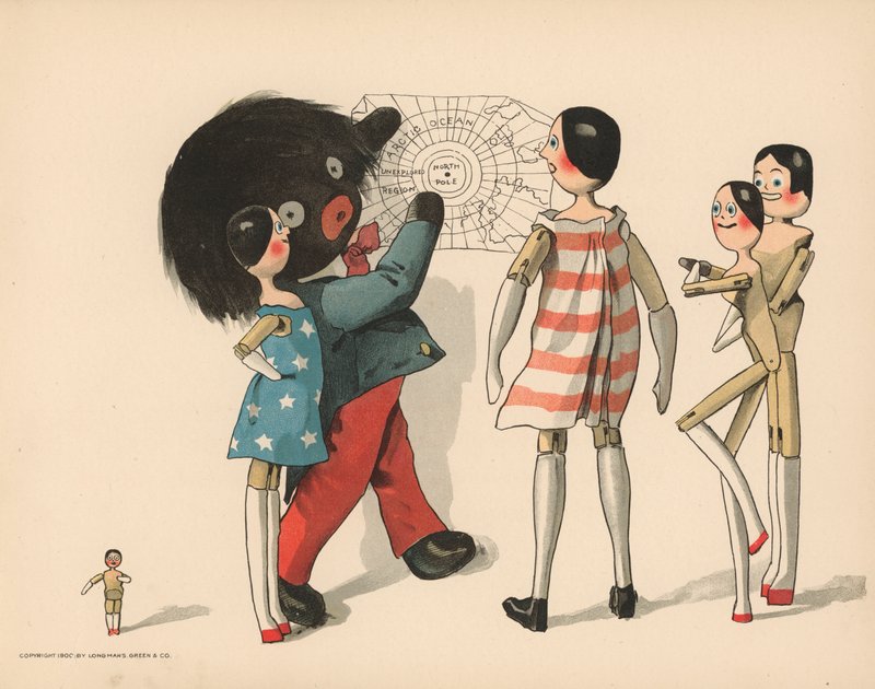 Illustration for The Golliwogg