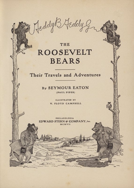 The Roosevelt Bears by Floyd V. Campbell