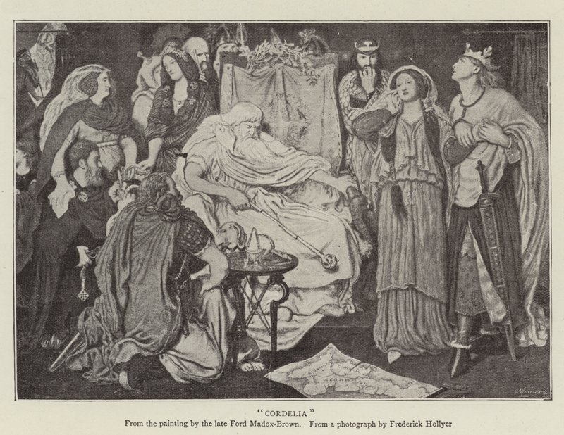 Cordelia by Ford Madox Brown
