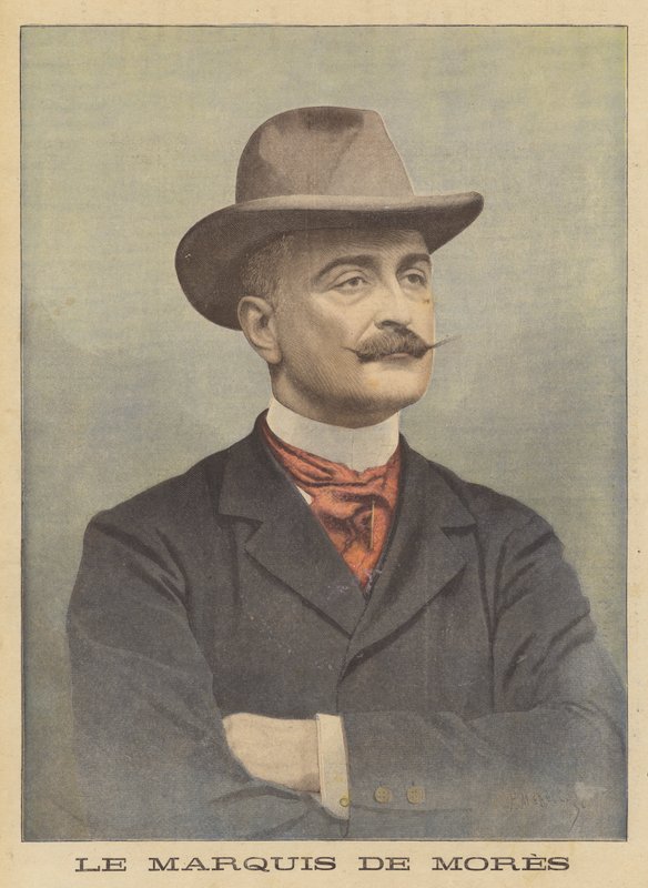 The Marquis de Mores by Fortune Louis Meaulle