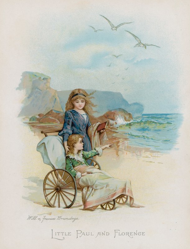 Little Paul and Florence by Frances Brundage