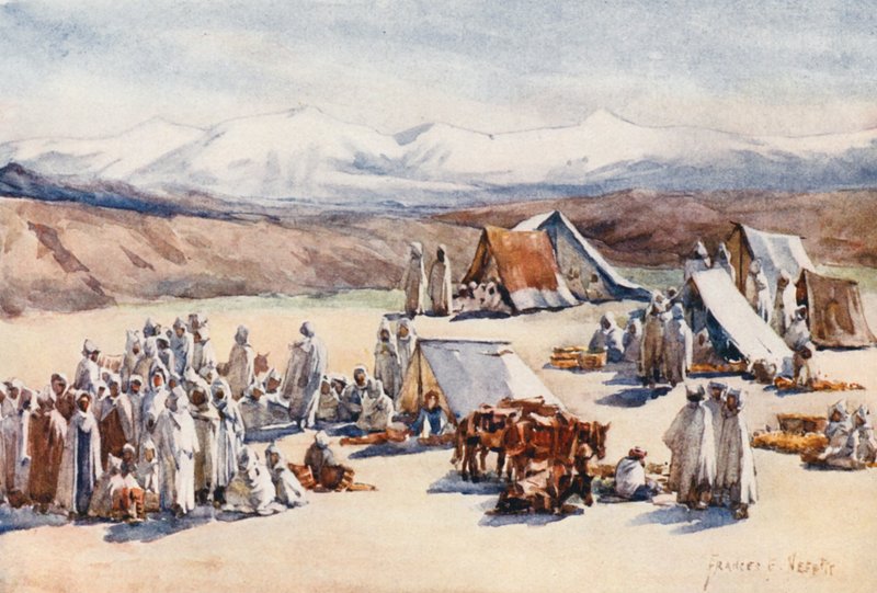 Market Day, Timgad by Frances Nesbitt