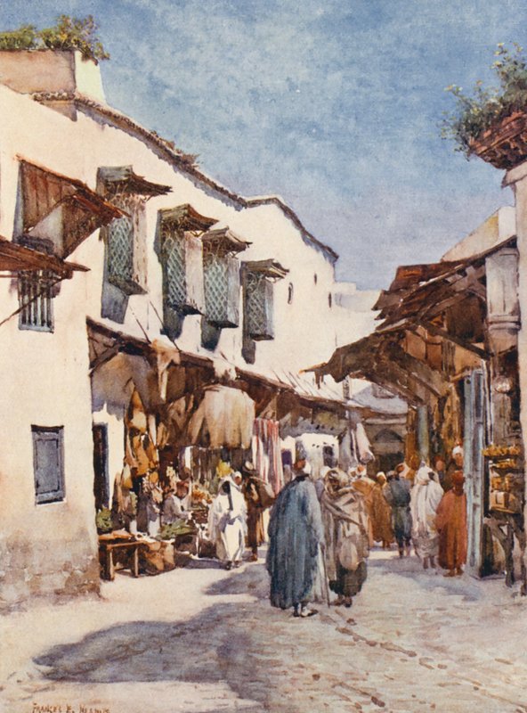 Souk el Belat, Tunis by Frances Nesbitt
