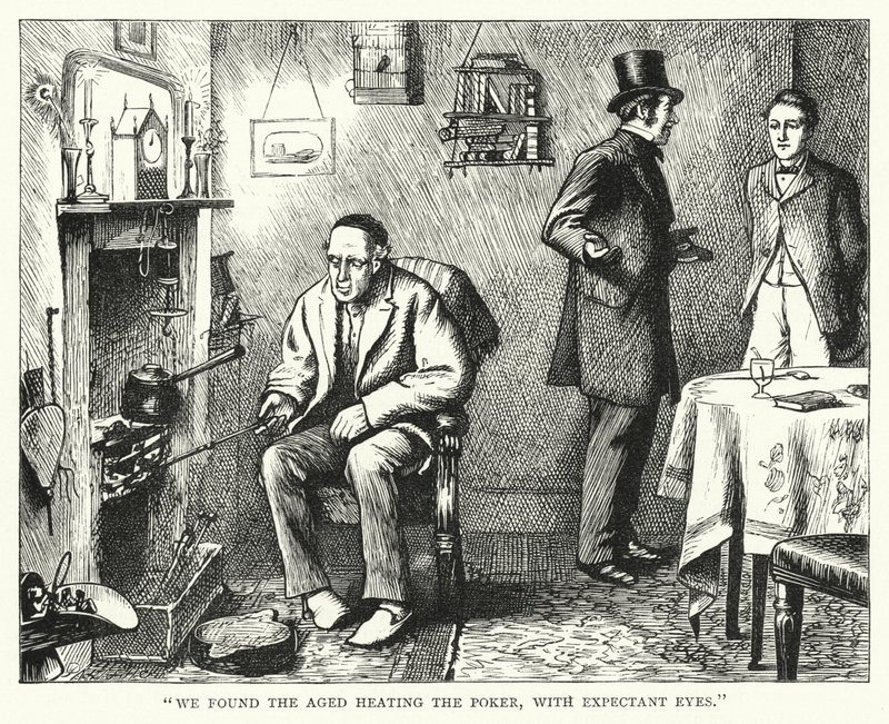 Illustration for Great Expectations by Charles Dickens by Francis Arthur Fraser