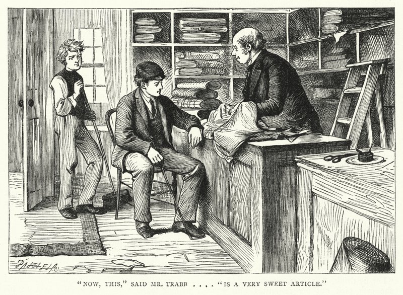 Illustration for Great Expectations by Charles Dickens by Francis Arthur Fraser