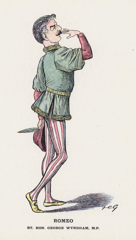 Romeo, Rt Hon George Wyndham by Francis Carruthers Gould