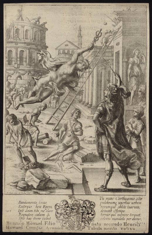Aeneas and Mercury by Francis Cleyn
