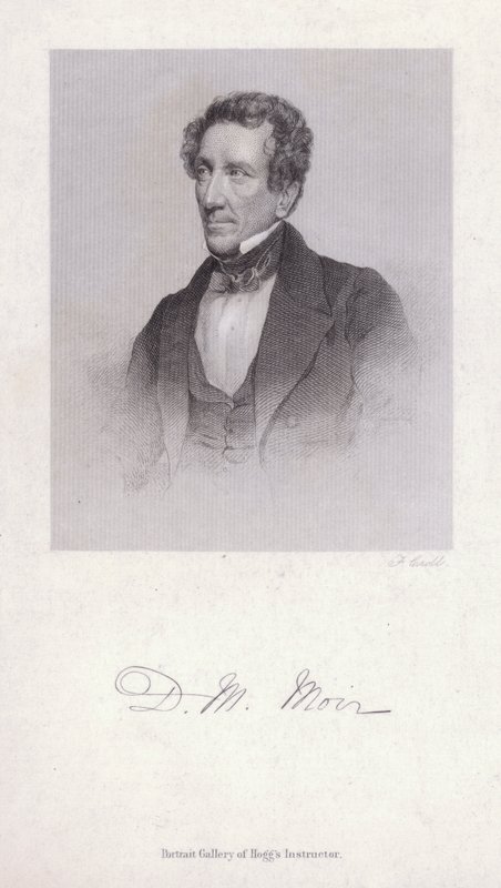 David Macbeth Moir, Scottish physician and writer by Francis Croll