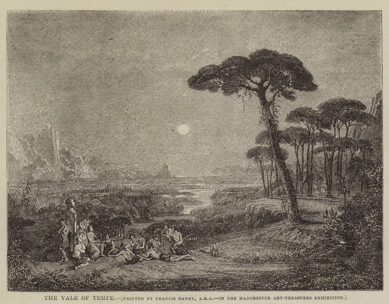 The Vale of Tempe by Francis Danby