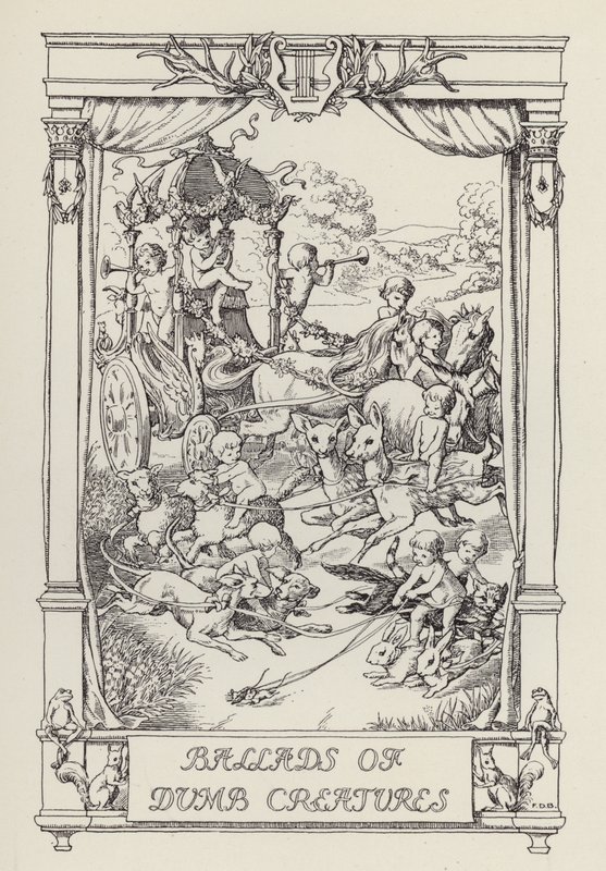 Another Book of Verses for Children: Ballads of Dumb Creatures by Francis Donkin Bedford