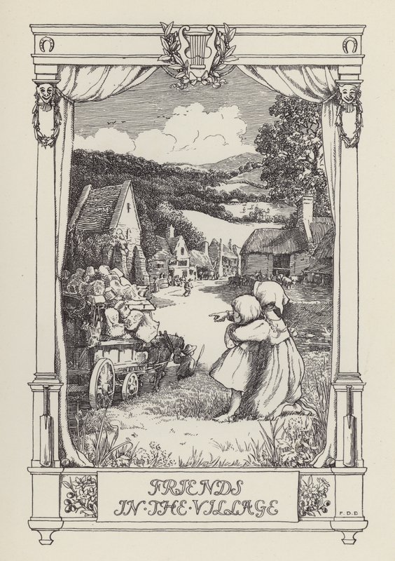 Another Book of Verses for Children: Friends in the Village by Francis Donkin Bedford