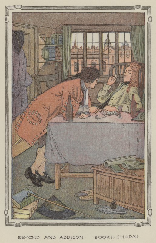 Illustration for The History of Henry Esmond by Francis Donkin Bedford