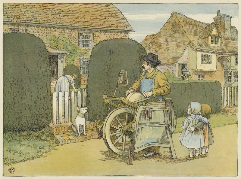 Knife-Grinder by Francis Donkin Bedford