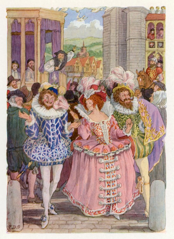 Merrie England: Pagans and Puritans by Francis Donkin Bedford