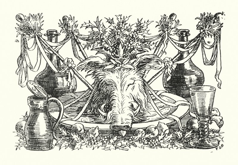 Merrie England: The Lord of Misrule by Francis Donkin Bedford