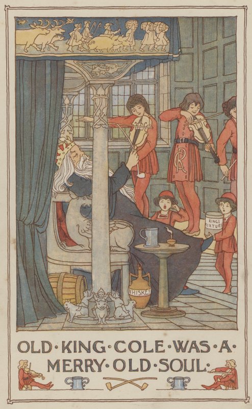 Old King Cole was a merry old soul by Francis Donkin Bedford