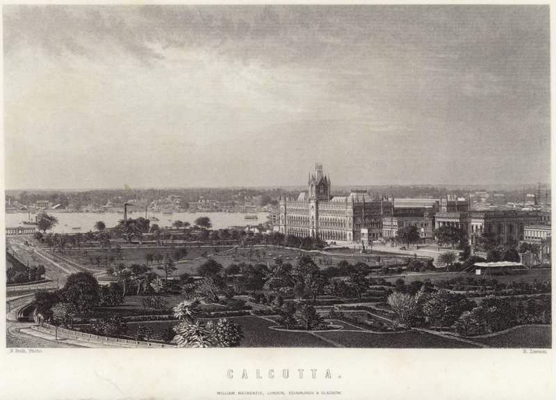 Calcutta in West Bengal by Francis Frith