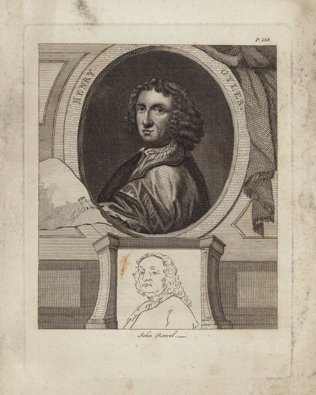 Henry Gyles or Giles, English pictorial glass painter by Francis Place