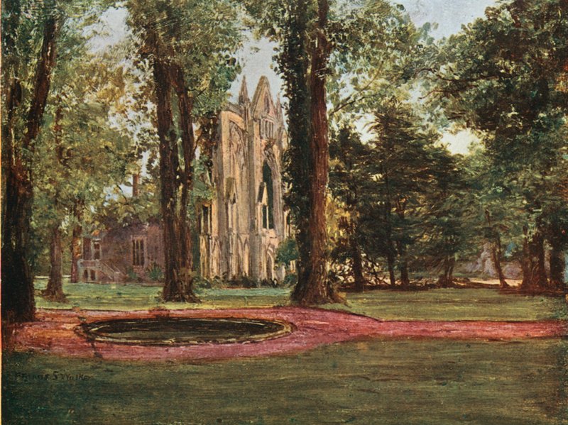 Newstead Abbey by Francis S. Walker