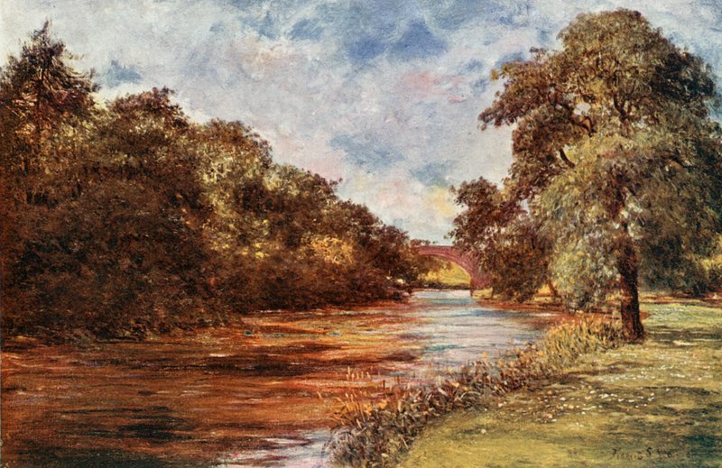 River Doon, Scotland by Francis S. Walker