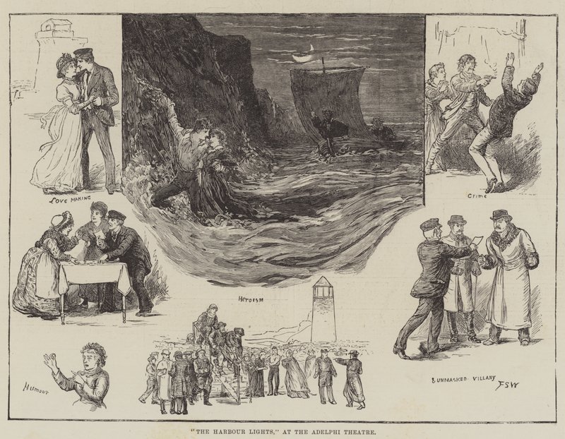 The Harbour Lights, at the Adelphi Theatre by Francis S. Walker