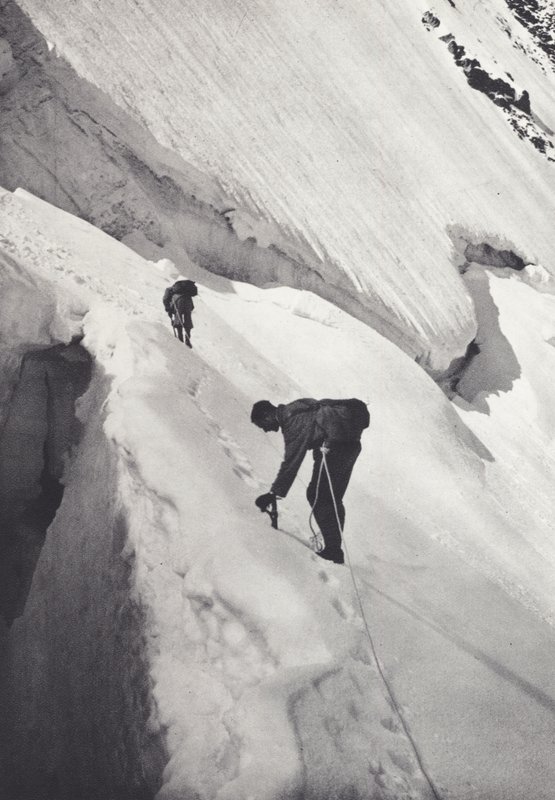 Pennine Alps: Below the Col de Tournanche by Francis Sydney Smythe