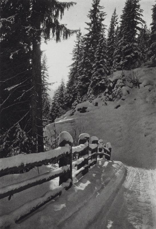 The Alps: Winter Morning, near St Anton by Francis Sydney Smythe