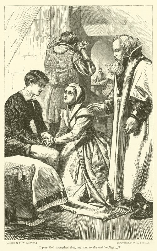 I pray God strengthen thee, my son, to the end by Francis Wilfred Lawson