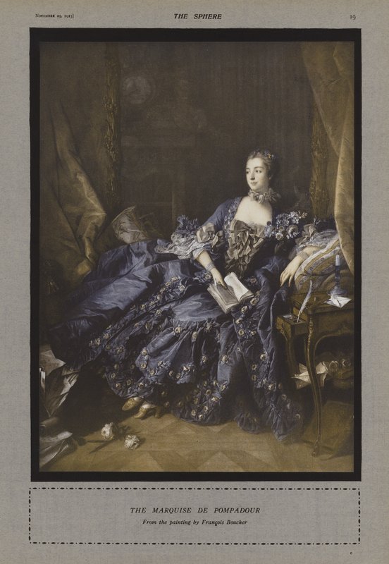 The Marquise de Pompadour by François Boucher