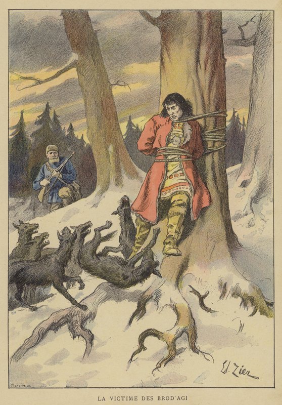 The Victim of the BrodAgi by Francois Edouard Zier