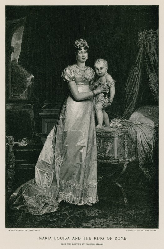 Maria Louisa and the King of Rome by Francois Pascal Simon Gerard