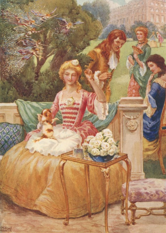 Belinda, from The Rape of the Lock by Alexander Pope by Frank Adams
