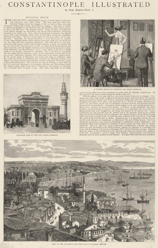 Constantinople Illustrated by Frank Dadd