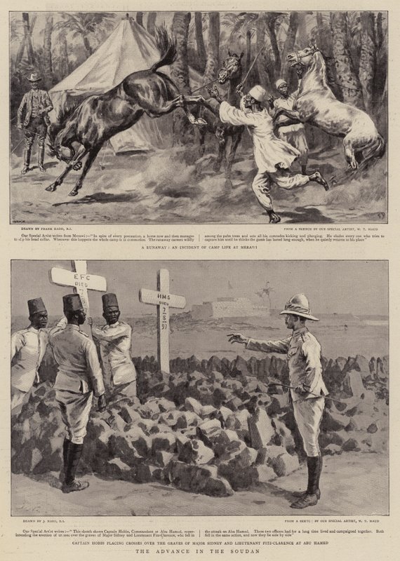 The Advance in the Soudan by Frank Dadd