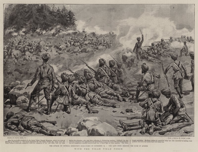 With the Tirah Field Force by Frank Dadd