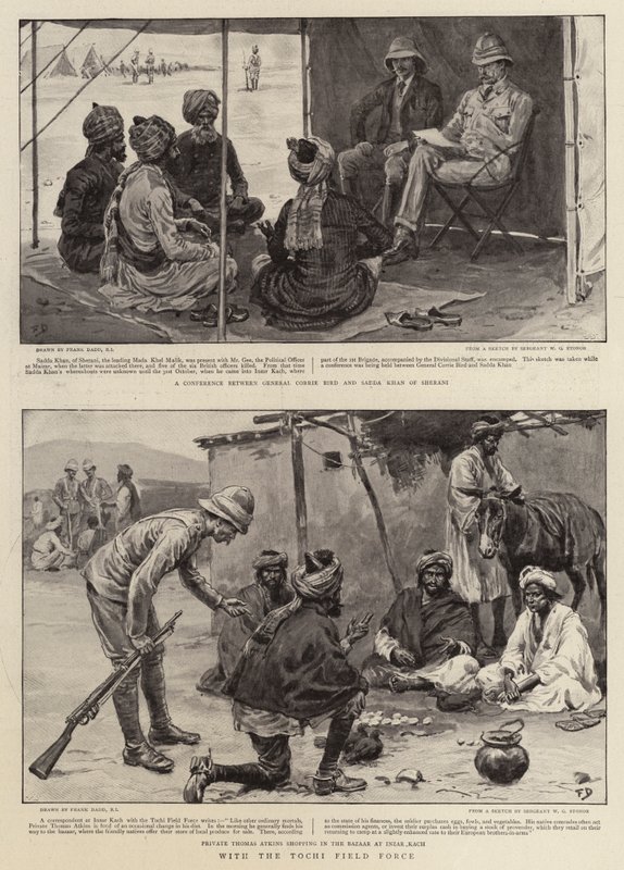 With the Tochi Field Force by Frank Dadd