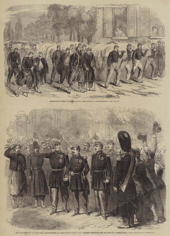 Second Italian War of Independence by Frank Vizetelly