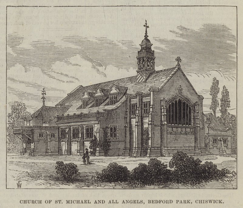 Church of St Michael and All Angels, Bedford Park, Chiswick by Frank Watkins