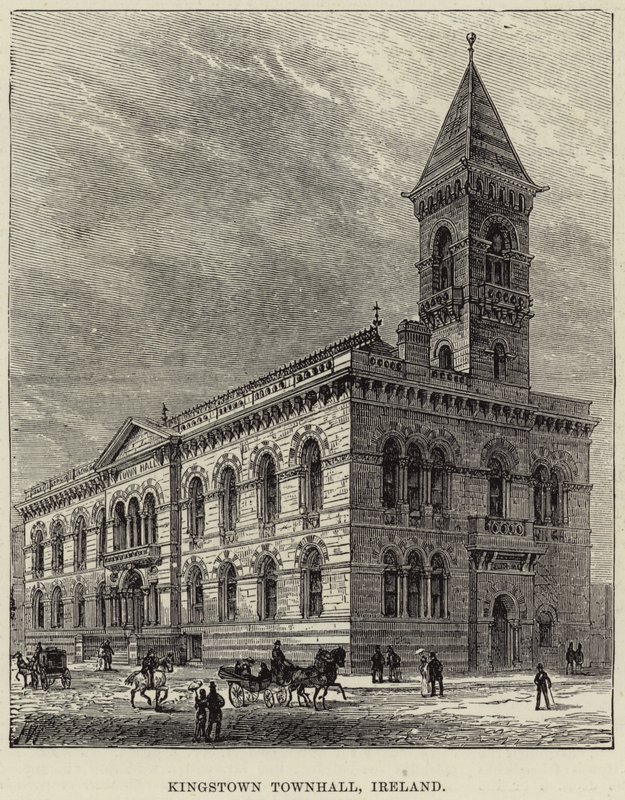 Kingstown Townhall, Ireland by Frank Watkins