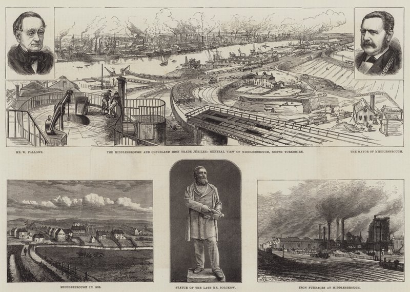 Sketches of Middlesbrough by Frank Watkins