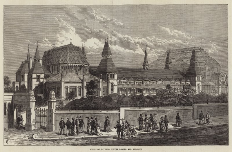 Southport Pavilion, Winter Garden, and Aquarium by Frank Watkins